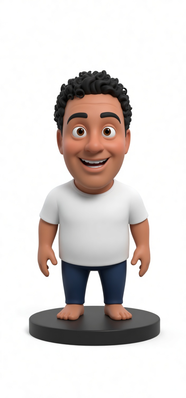 Smiling Man Figurine free 3D printable STL