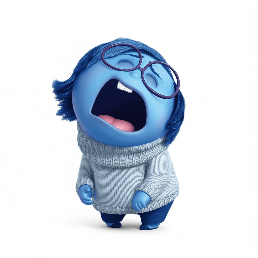 Sadness Figurine free 3D printable STL