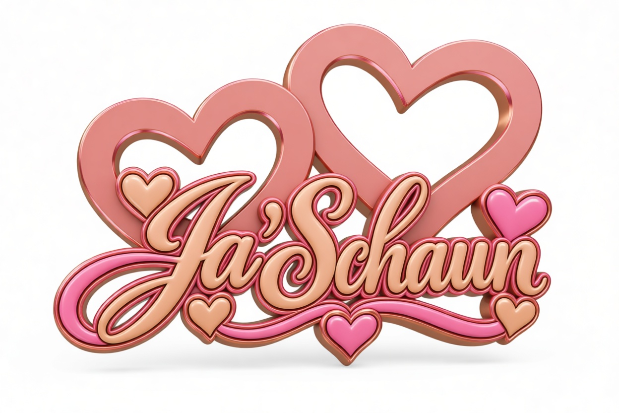 Ja'Schawn Name Plaque free 3D printable STL