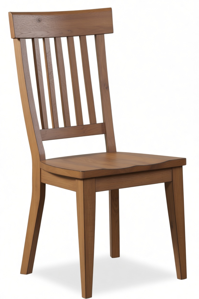 Wooden Dining Chair Model free 3D printable STL