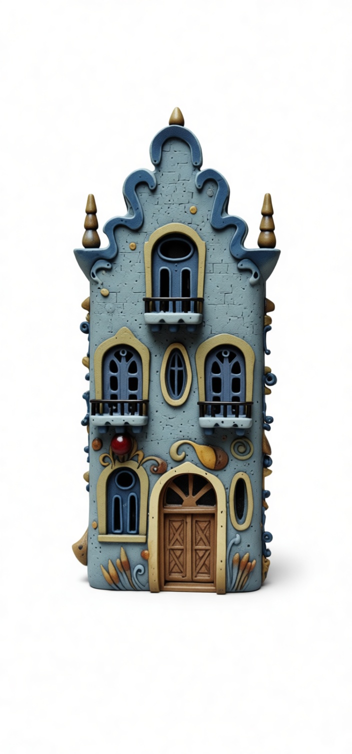 Whimsical Cottage Model free 3D printable STL