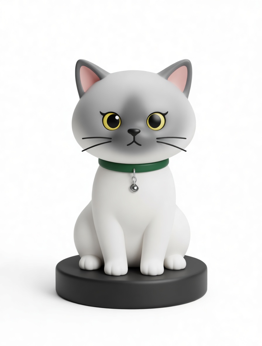Siamese Cat Figurine free 3D printable STL