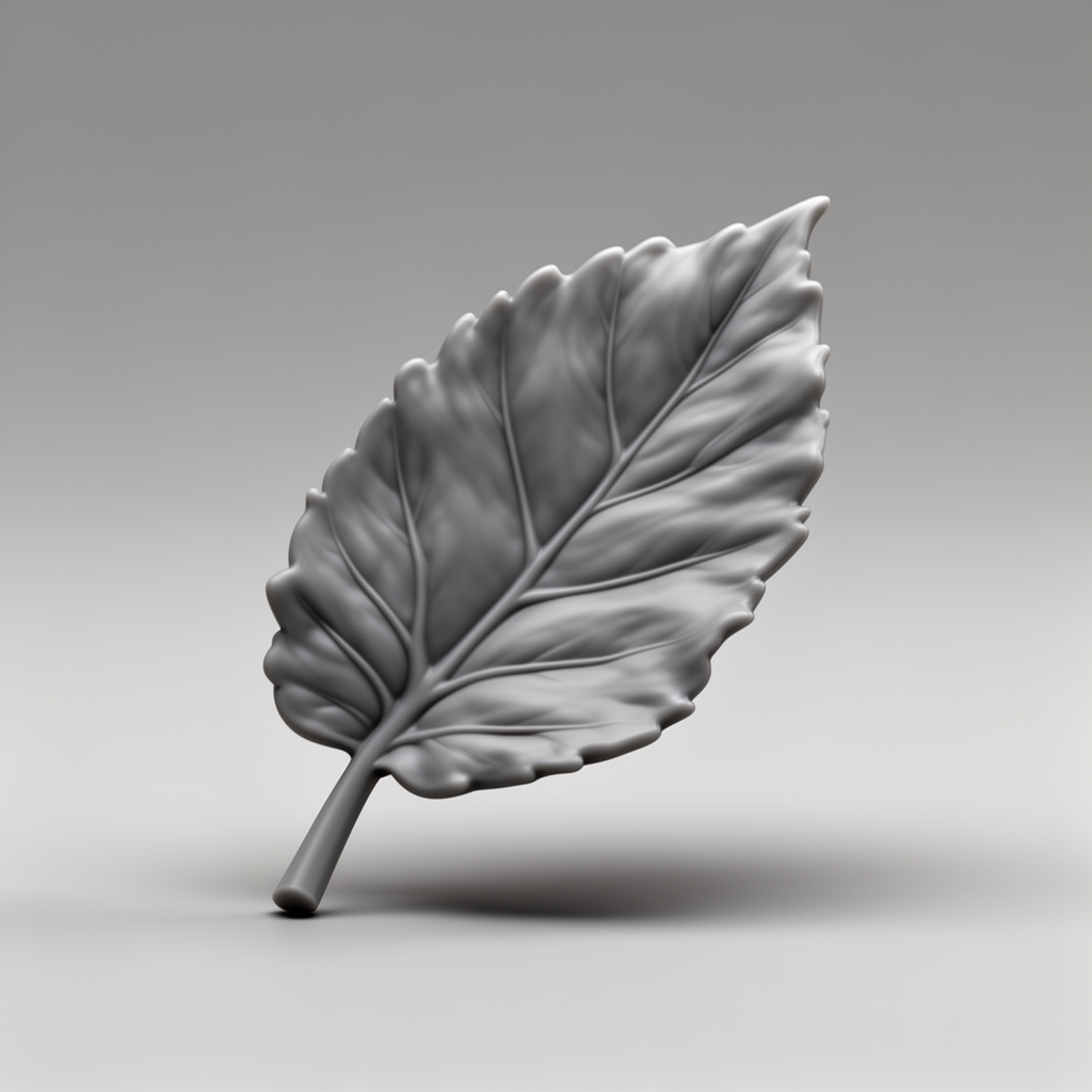 Realistic Leaf Sculptures free 3D printable STL