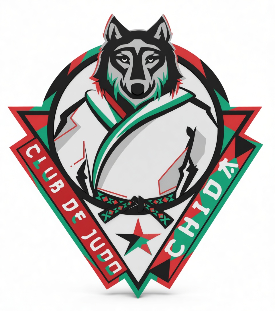 Wolf Judo Emblem free 3D printable STL