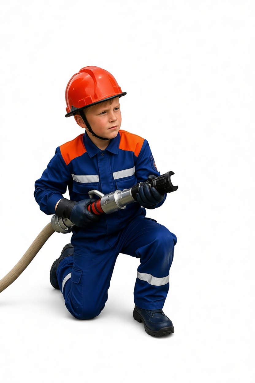 Child Firefighter Figurine free 3D printable STL