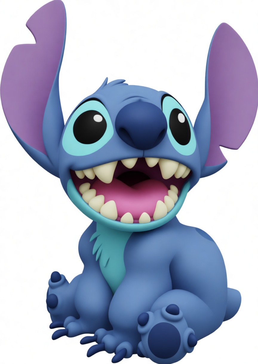 Stitch Figurine free 3D printable STL