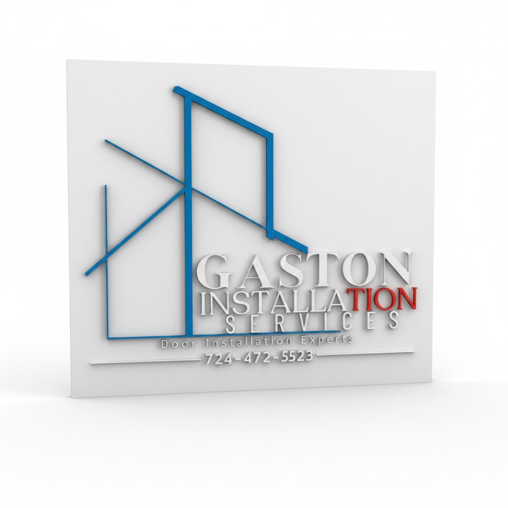 Gaston Installation Services Sign free 3D printable STL
