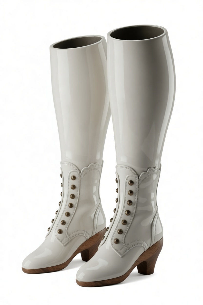 Victorian Button Boots free 3D printable STL