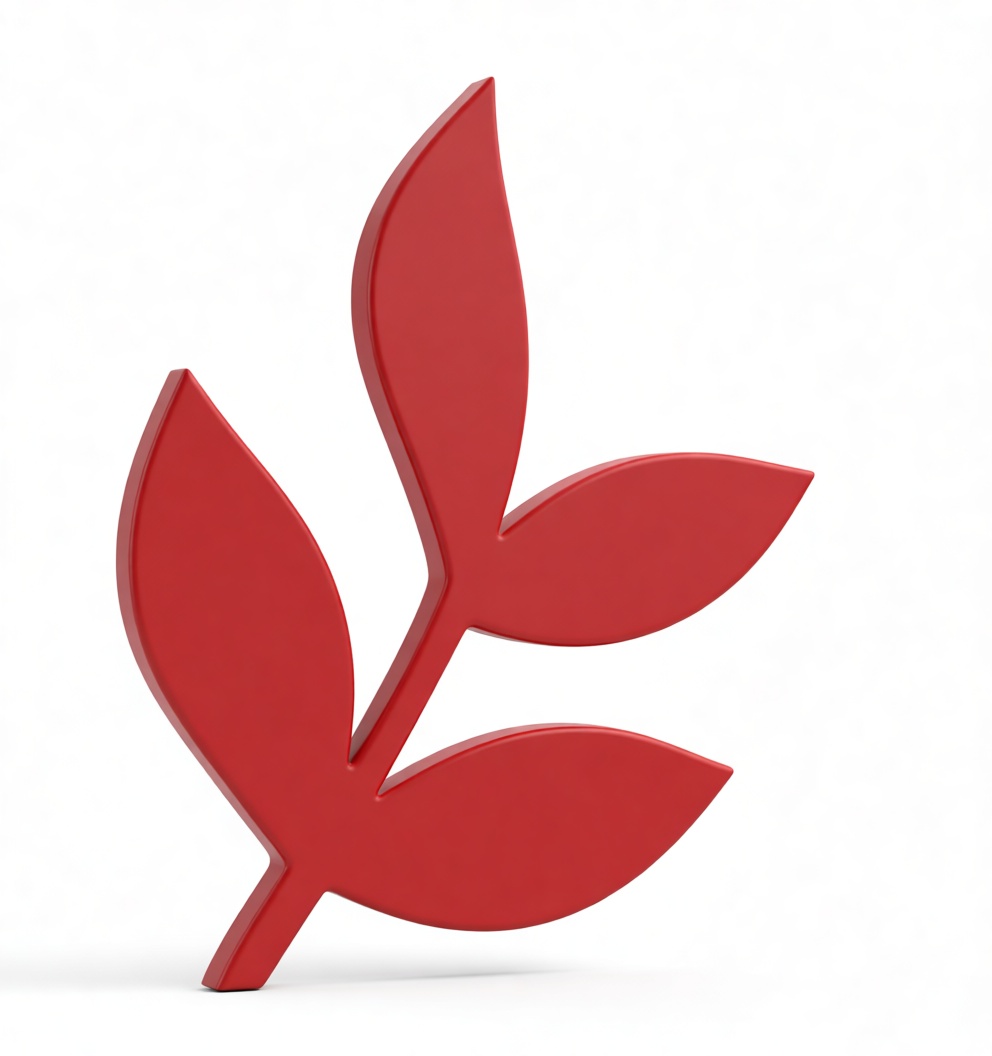 Simple Leaf Sculpture free 3D printable STL