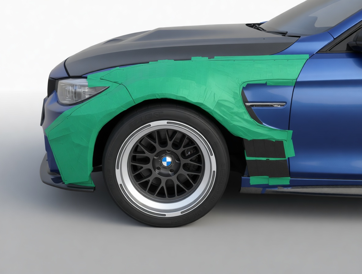 BMW E92 M3 Fender Model free 3D printable STL