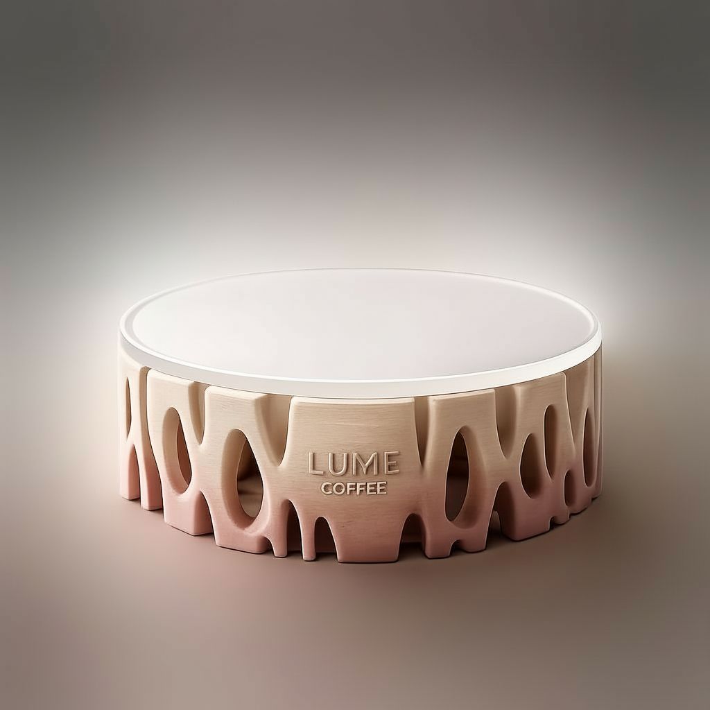 LUME Coffee Container free 3D printable STL