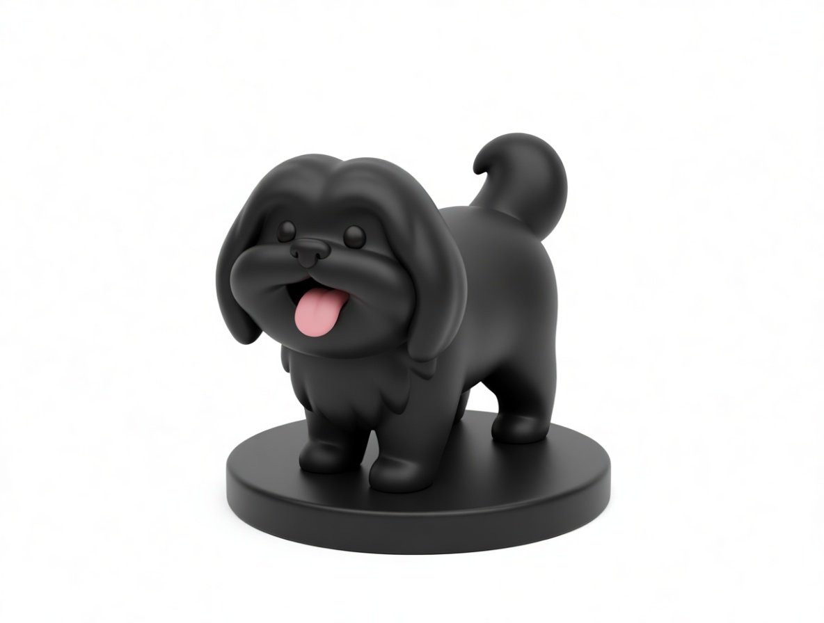 Shih Tzu Dog Figurine free 3D printable STL