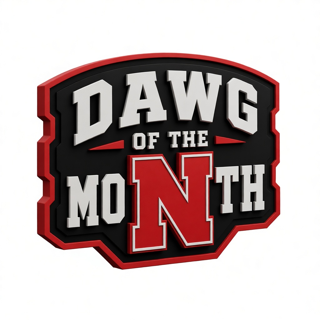 Dawg of the Month Plaque free 3D printable STL