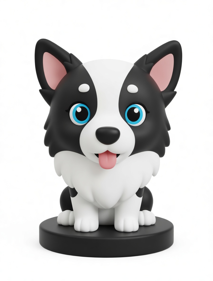 Corgi Dog Figurine free 3D printable STL