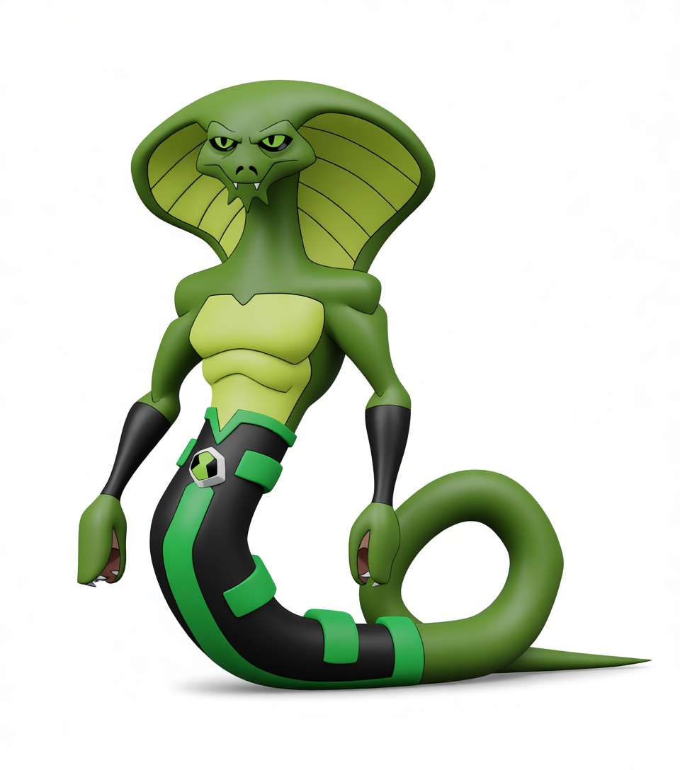Cobra Commandos Snake Figurine free 3D printable STL