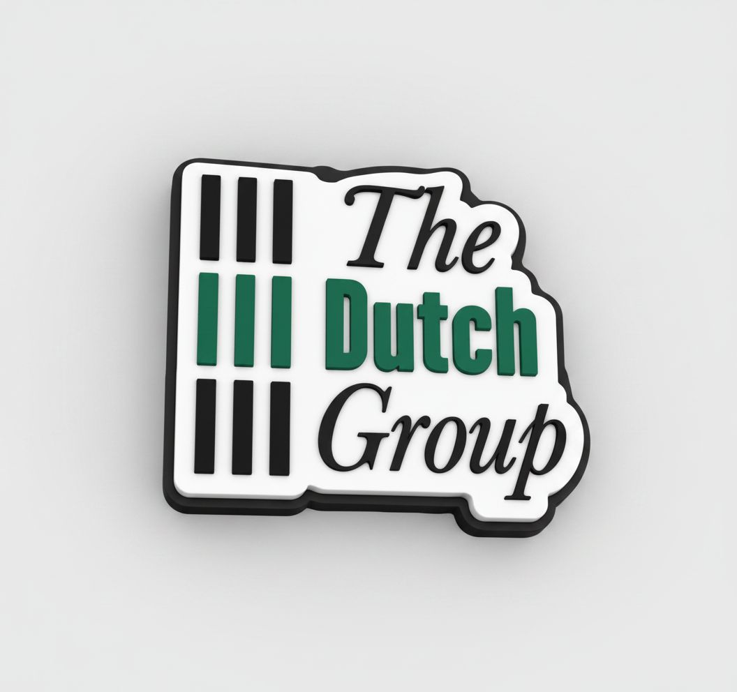 The Dutch Group Logo Pin free 3D printable STL