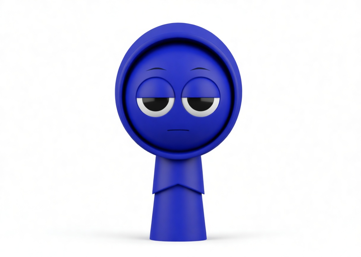 Sleepy Emoji Figurine free 3D printable STL
