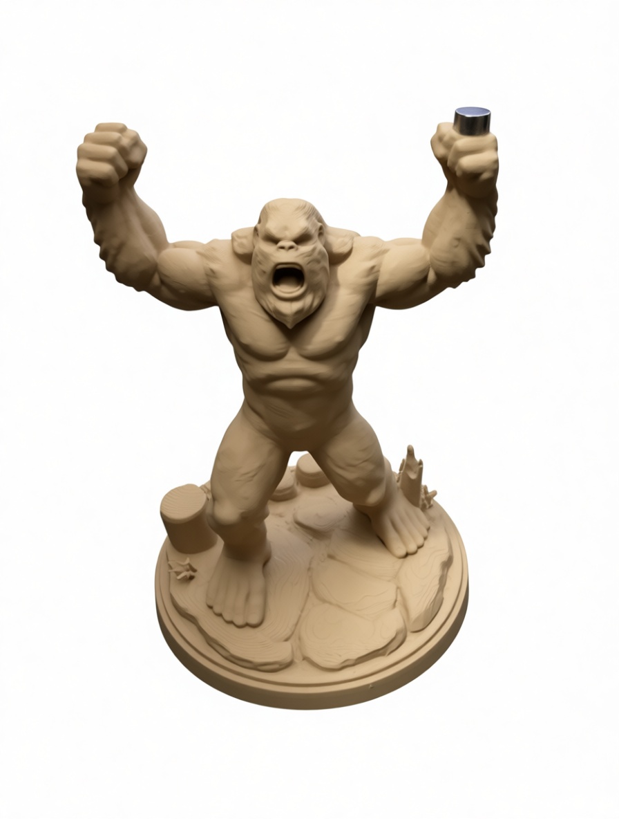 Bigfoot Figurine free 3D printable STL