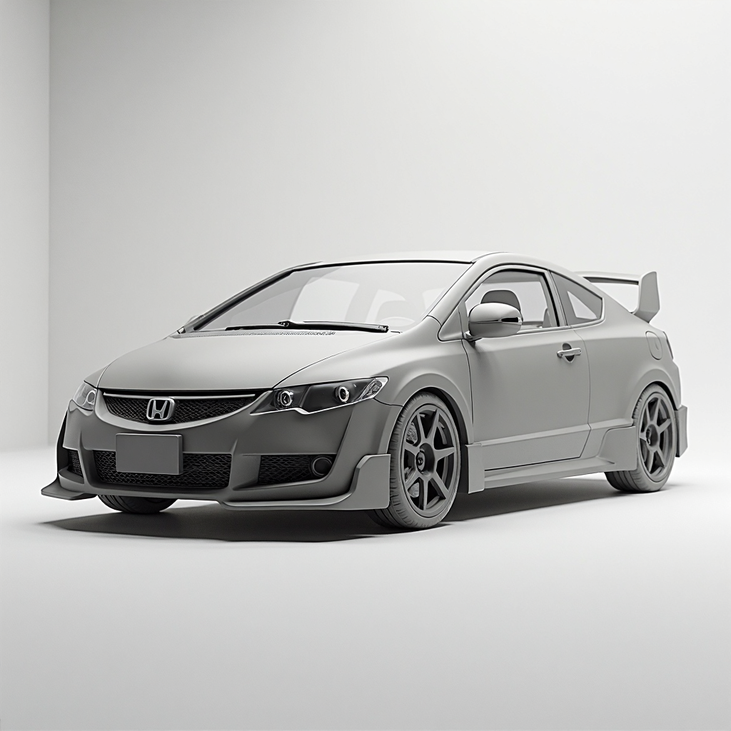 2009 Honda Civic FD6 Model free 3D printable STL