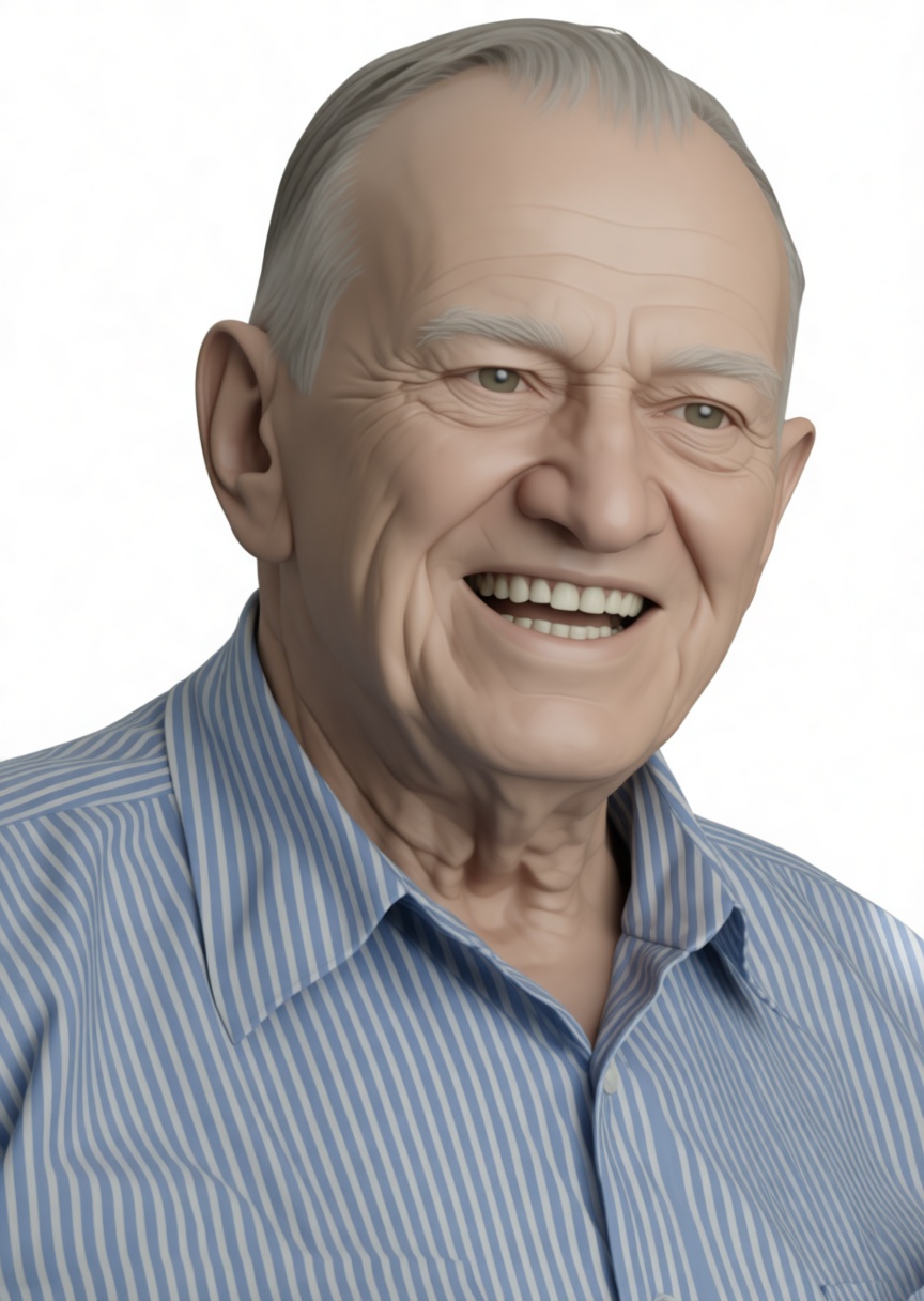 Elderly Man Bust free 3D printable STL