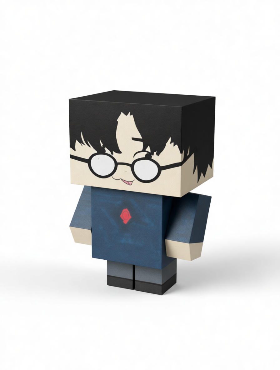Harry Potter Cubic Figurine free 3D printable STL