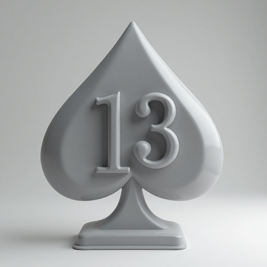 Ace of Spades Sculpture free 3D printable STL