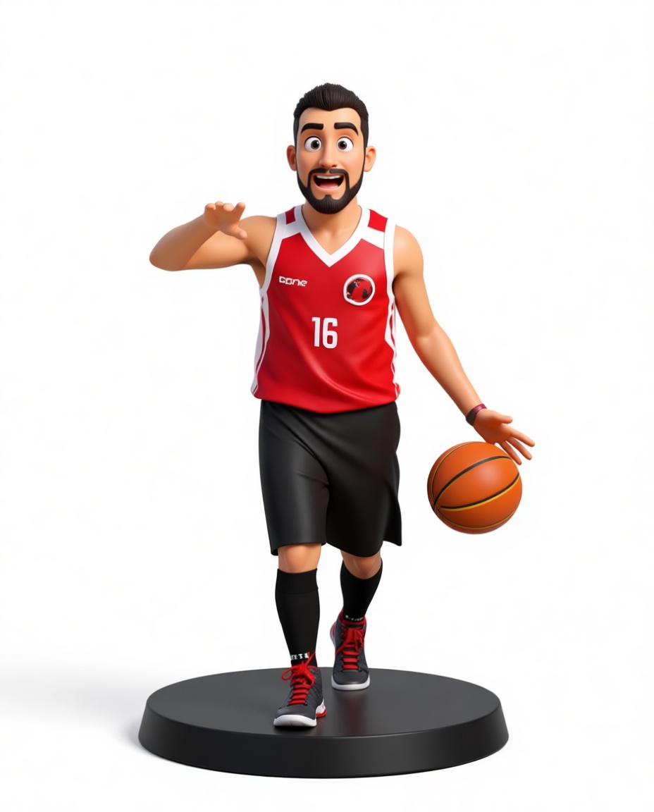 Basketball Player Figurine free 3D printable STL