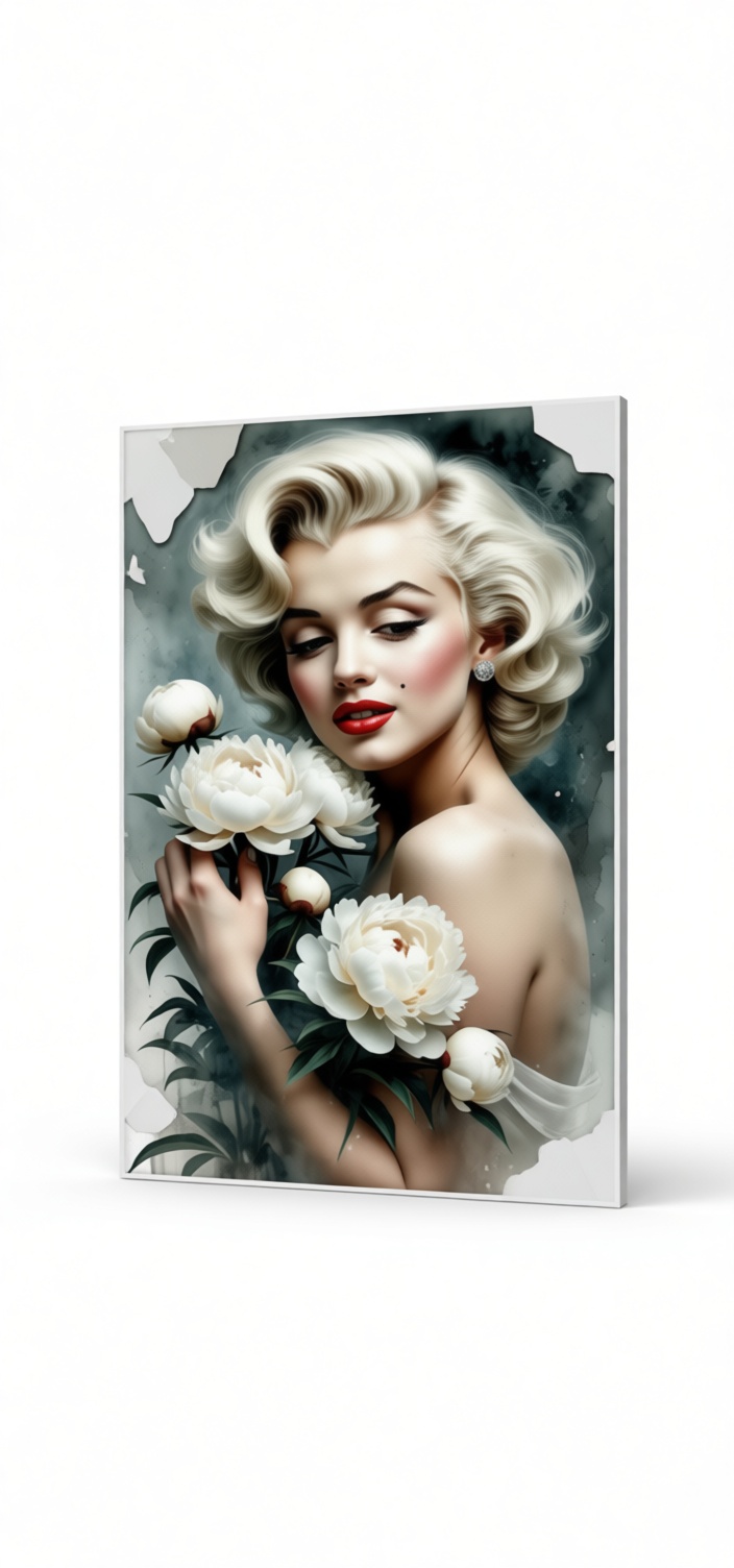 Marilyn Monroe Portrait free 3D printable STL