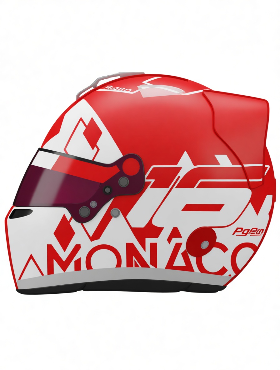 Monaco Racing Helmet free 3D printable STL