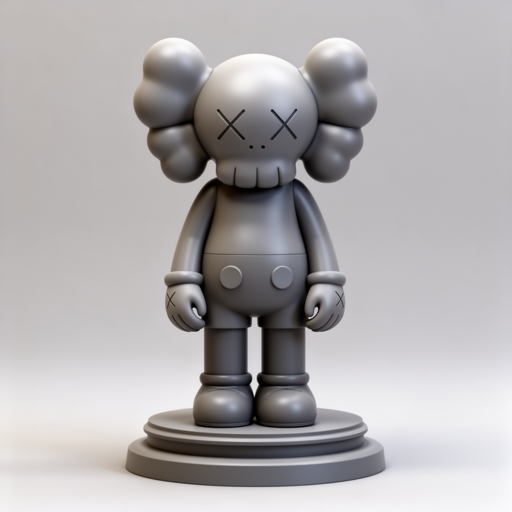 KAWS Companion Figurine free 3D printable STL
