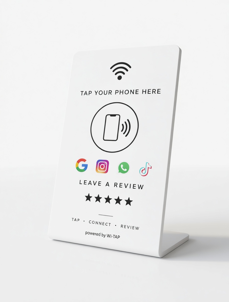 Contactless Review Stand free 3D printable STL