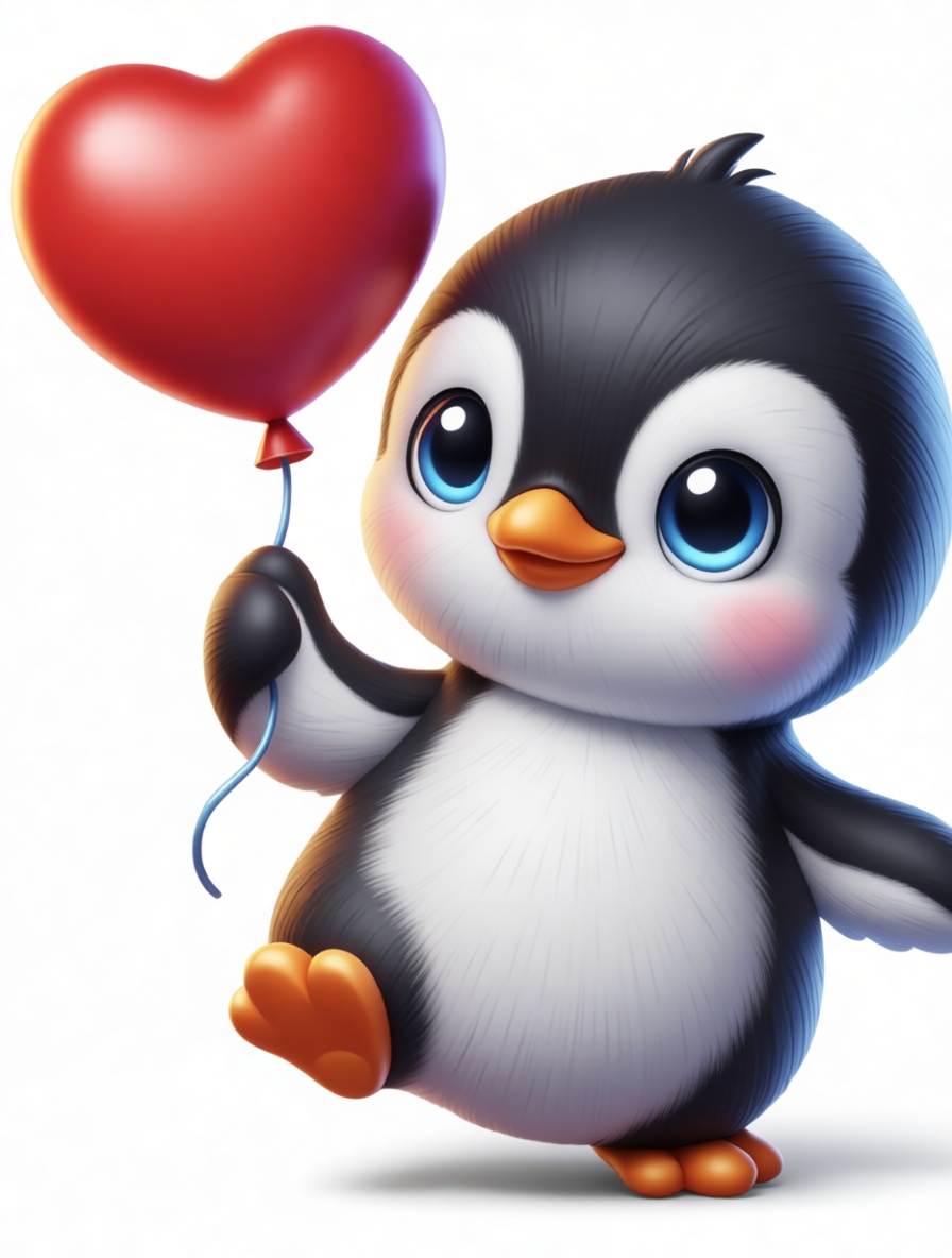 Cute Penguin Figurine free 3D printable STL