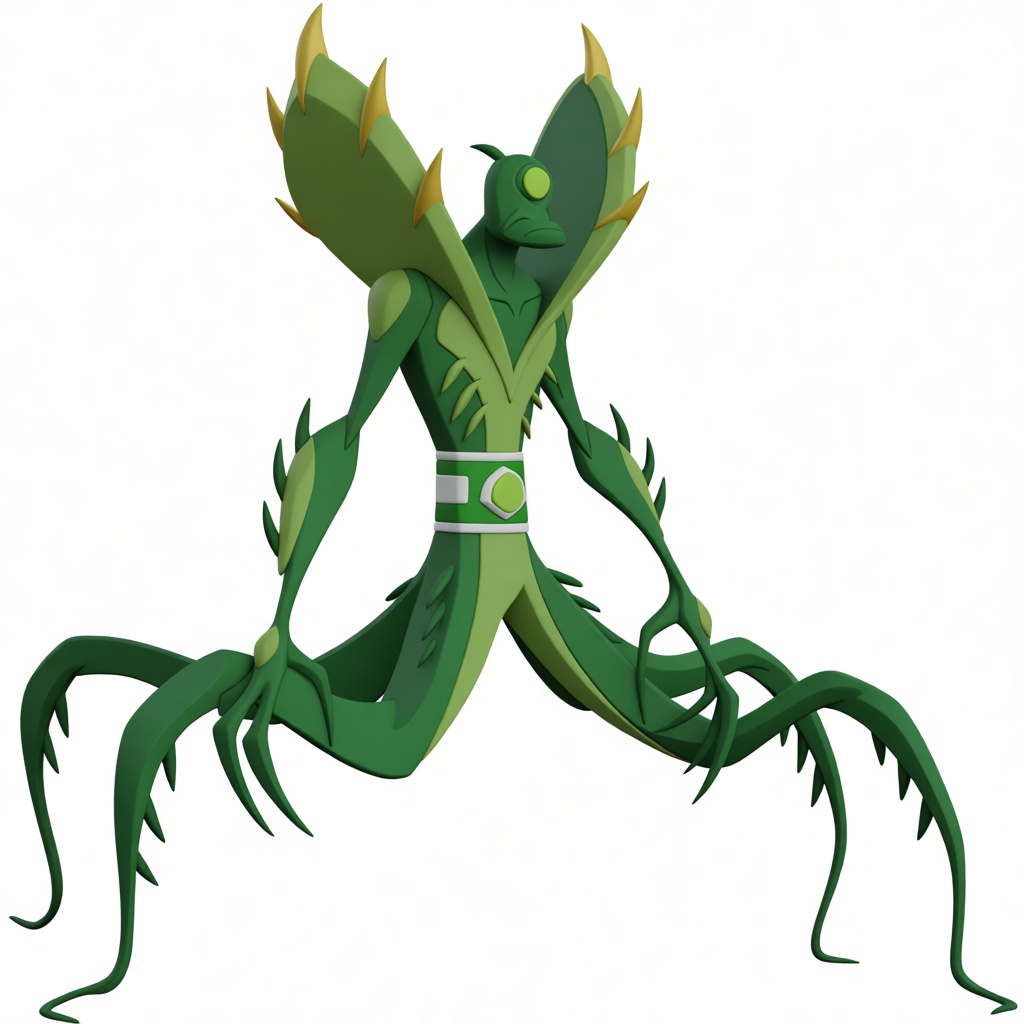 Big Chill Ben 10 Figurine free 3D printable STL