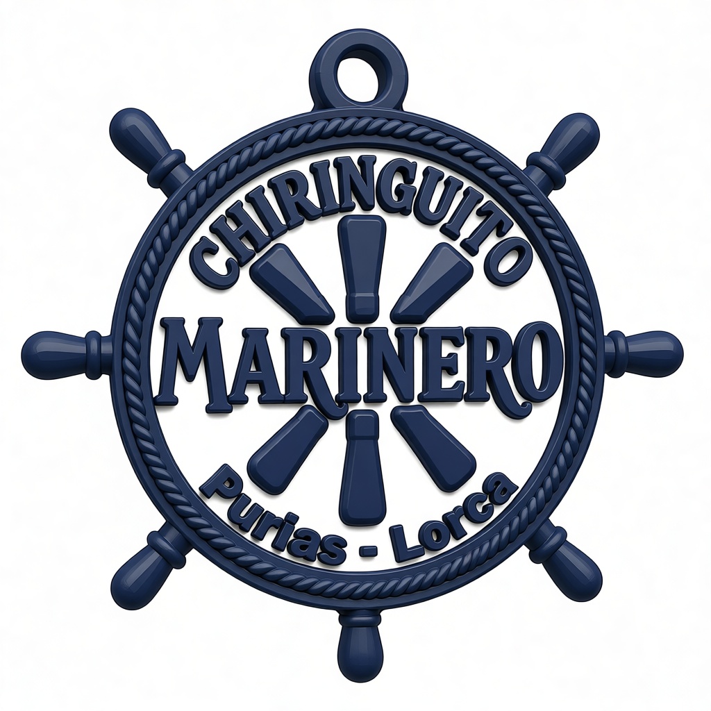 Chiringuito Marinero Keychain free 3D printable STL