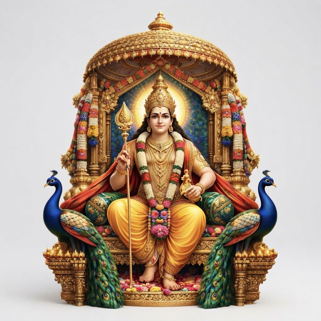 Murugan Deity Statue free 3D printable STL