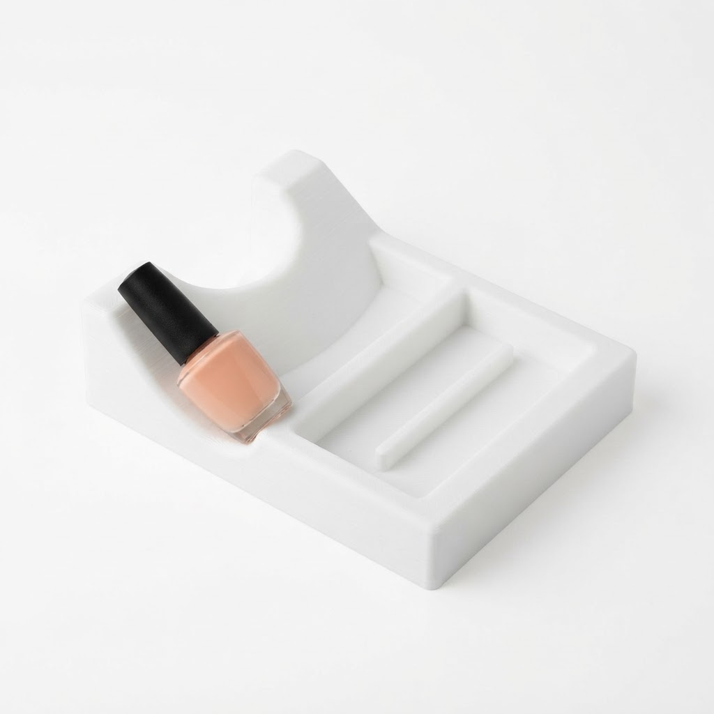 Nail Polish Holder Stand free 3D printable STL