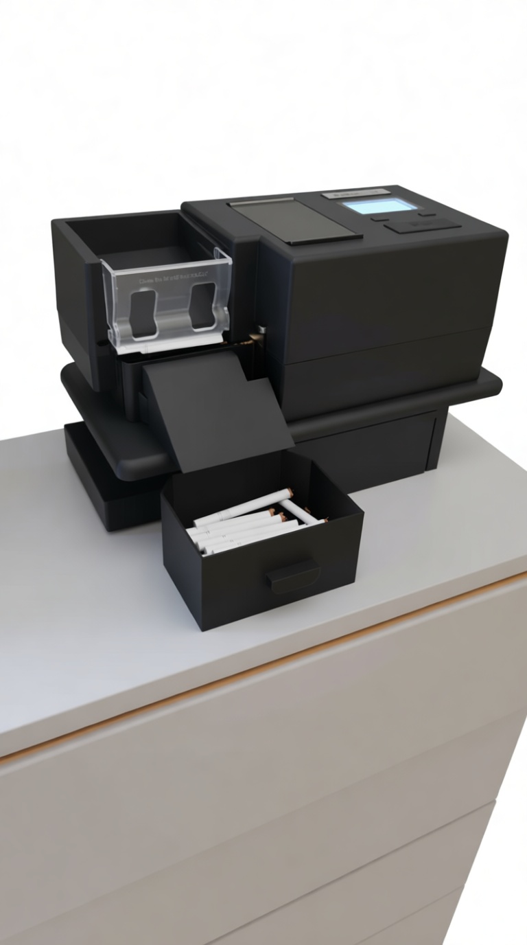Cigarette Rolling Machine free 3D printable STL