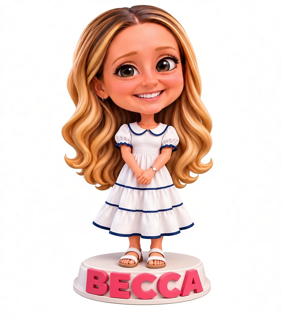 Becca Custom Figurine free 3D printable STL