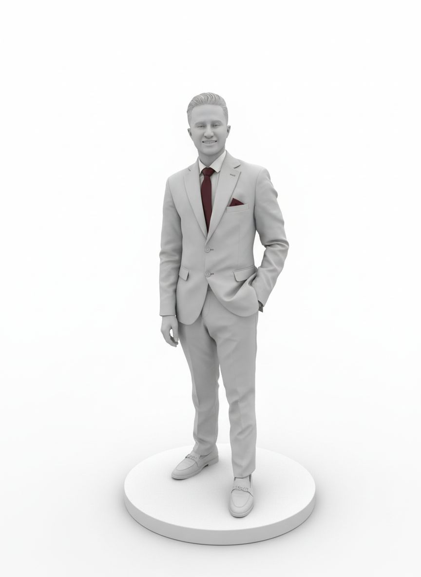 Stylish Business Figure free 3D printable STL