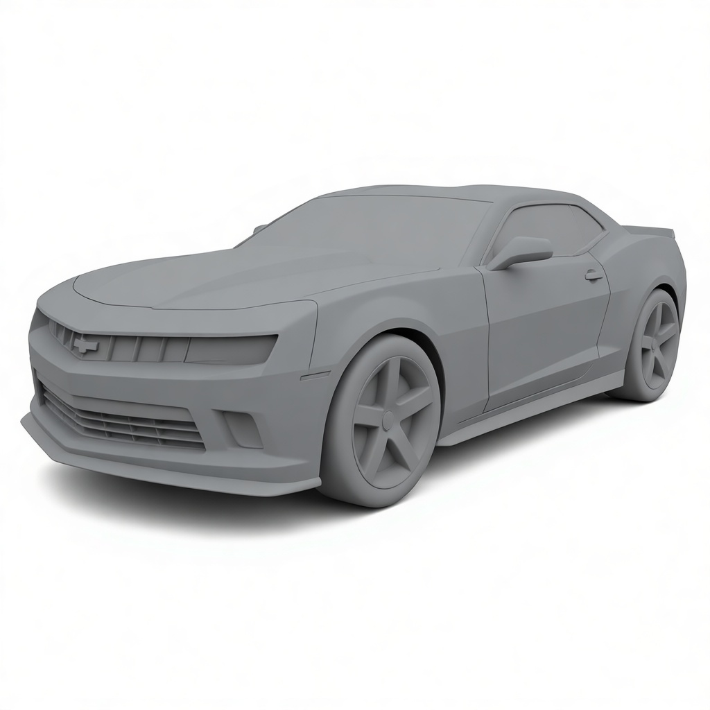 Chevrolet Camaro Model free 3D printable STL