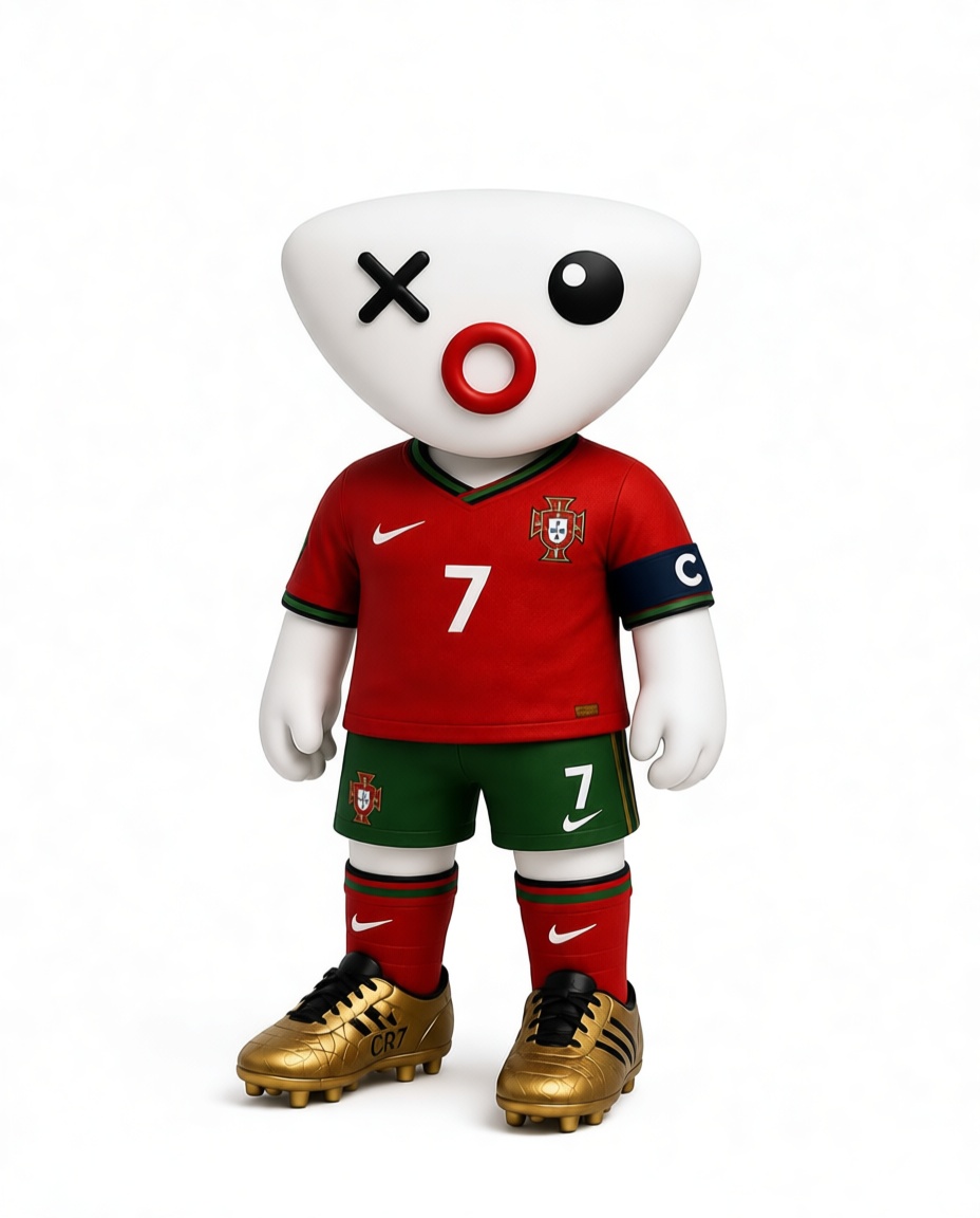 Cristiano Ronaldo Figurine free 3D printable STL
