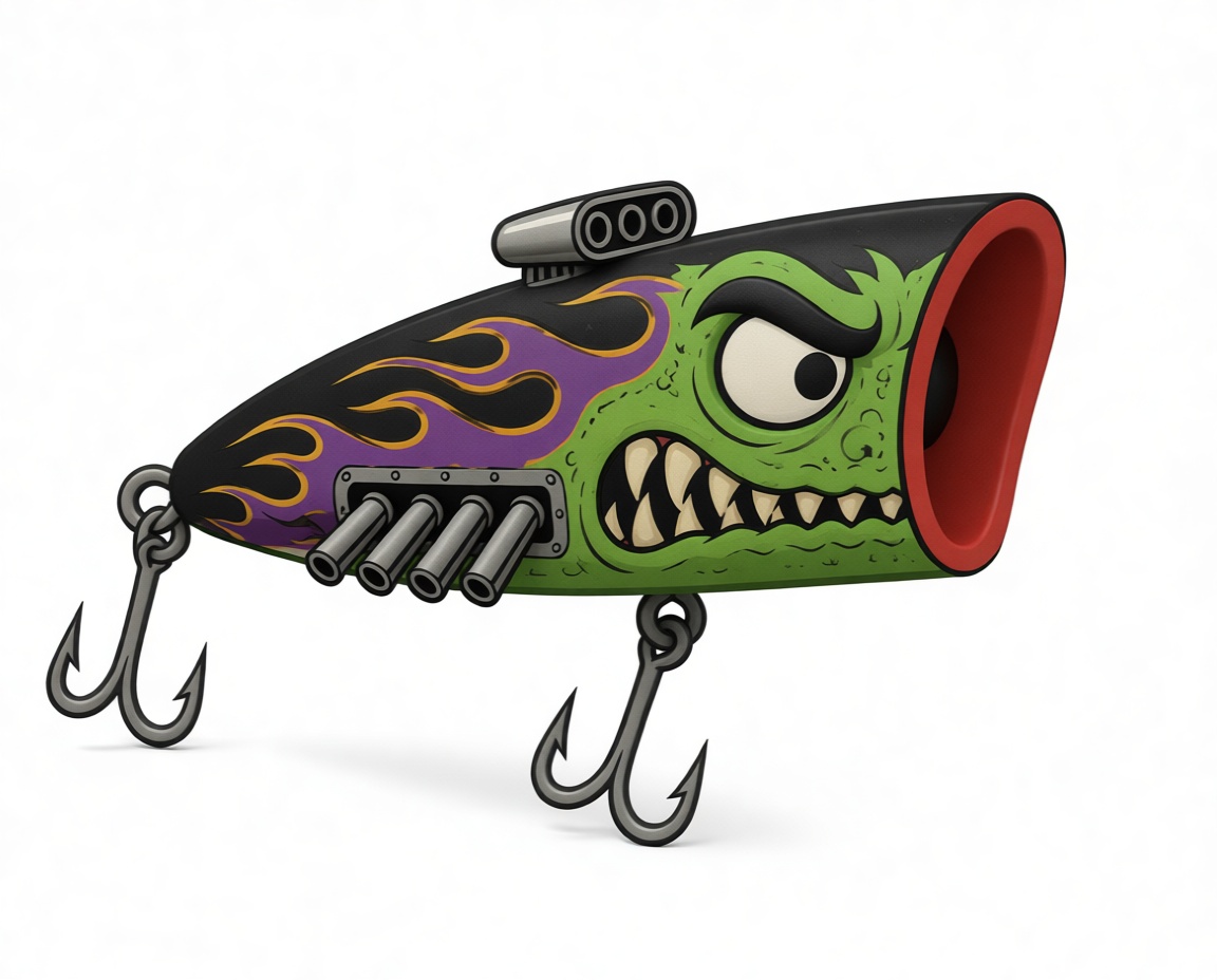 Angry Lure Figurine free 3D printable STL