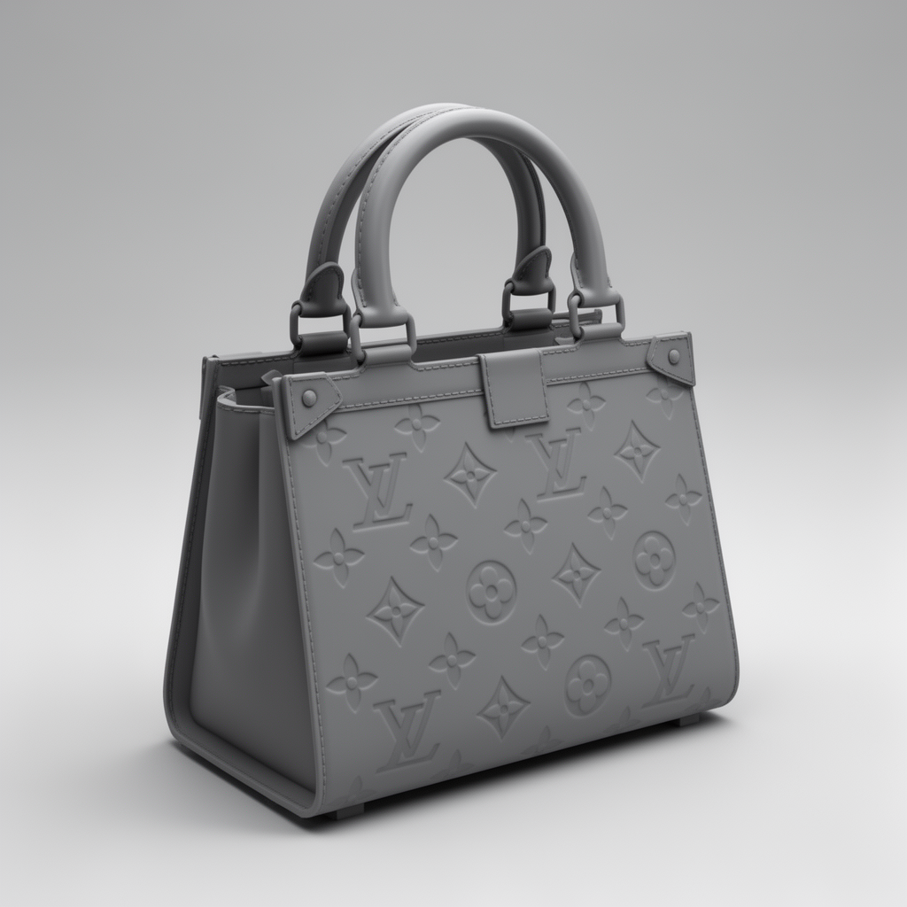 LV Open Purse Model free 3D printable STL