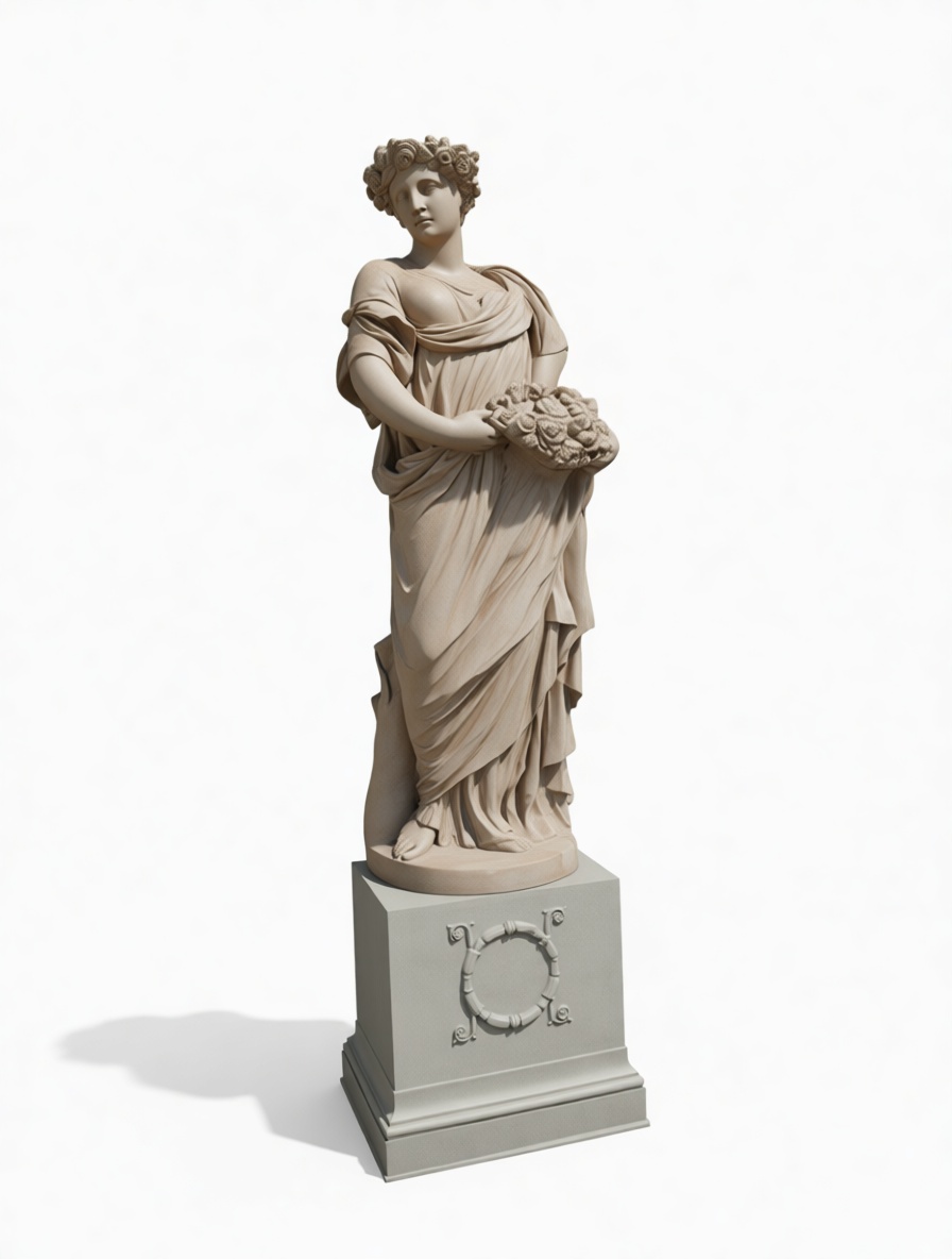 Classical Woman Statue free 3D printable STL