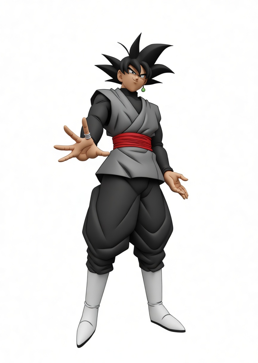 Goku Black Figurine free 3D printable STL