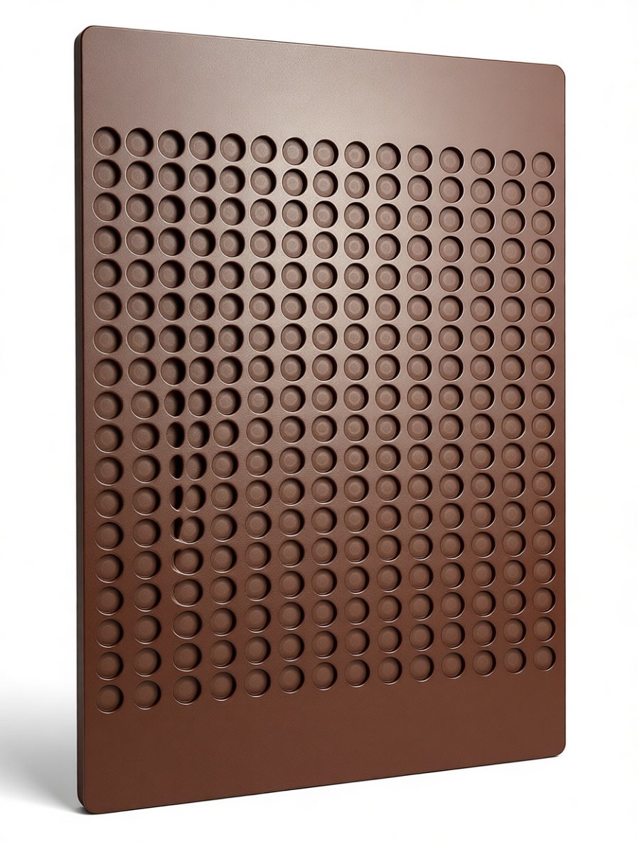 Brown Peg Solitaire Board free 3D printable STL