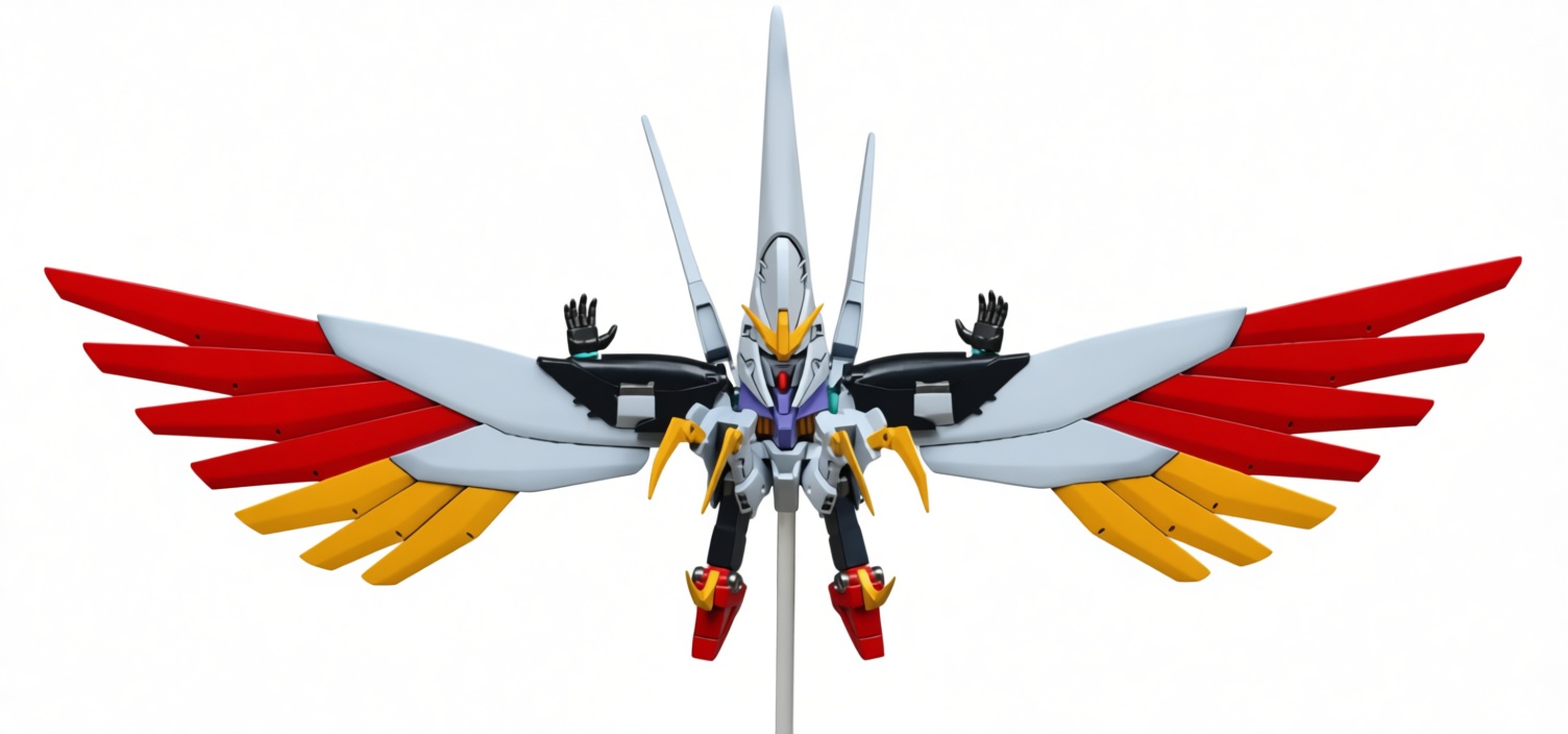 V2 Gundam Wing Model free 3D printable STL