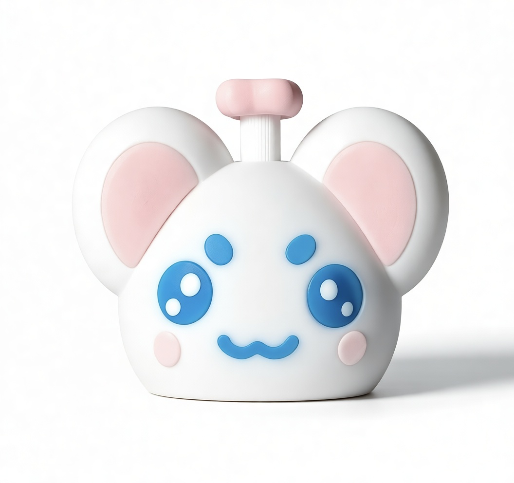 Kawaii Mouse Toy Figurine free 3D printable STL