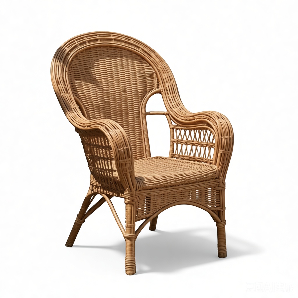 Wicker Armchair Model free 3D printable STL