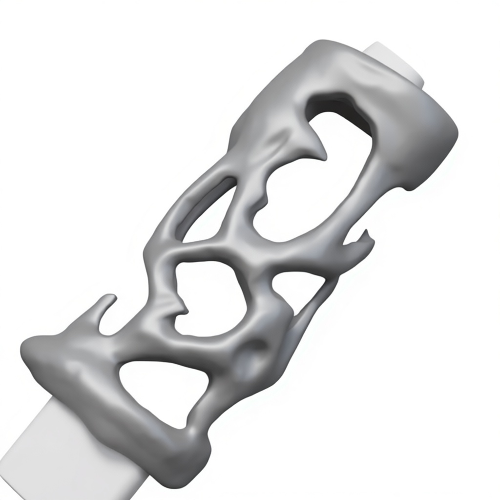 Porous Handle Grip free 3D printable STL